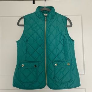 St. John’s Bay quilted turquoise vest